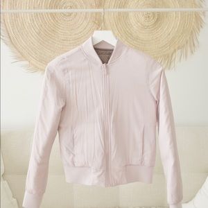 Reversible Lululemon pink bomber jacket